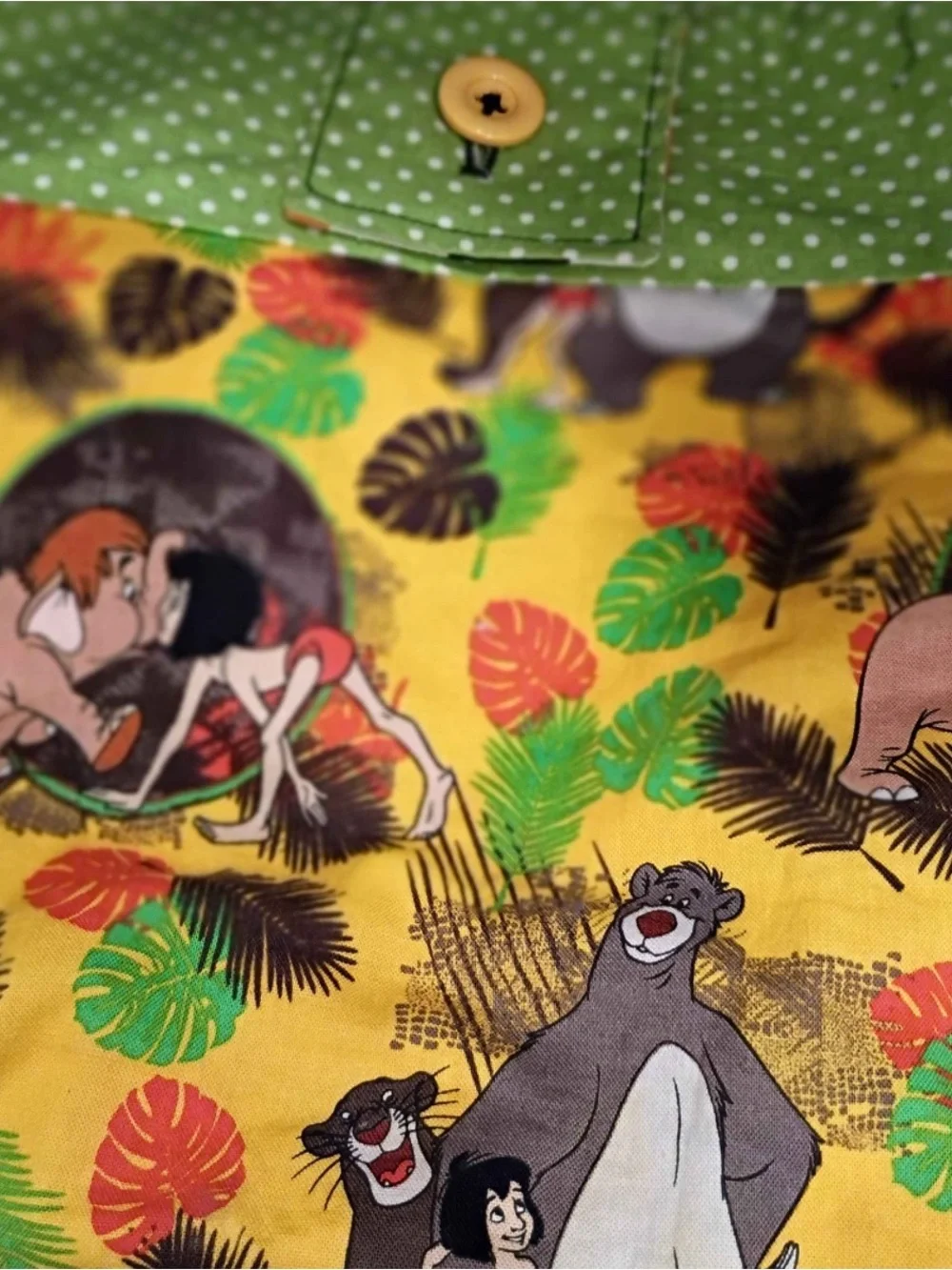 Reversable Jungle Book tote bag